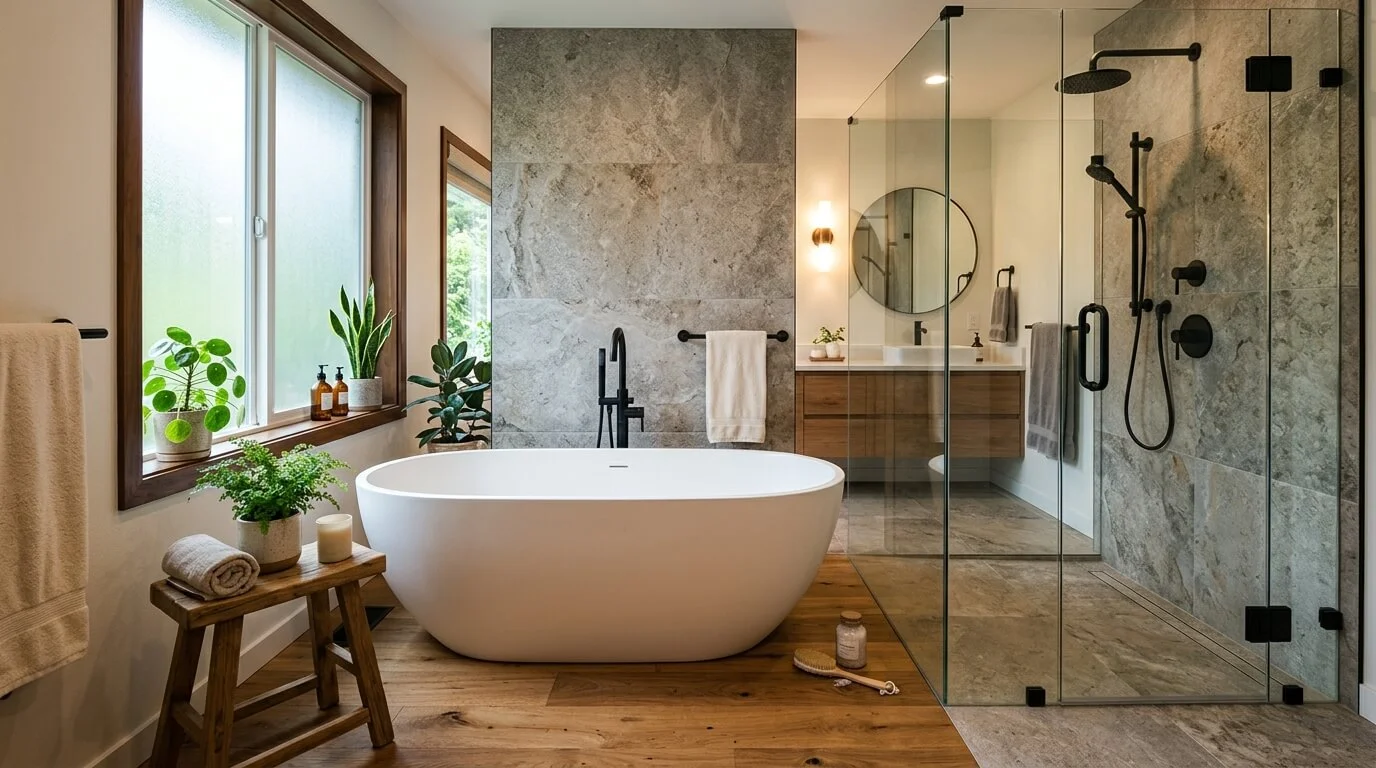 bathroom installation in Manchester